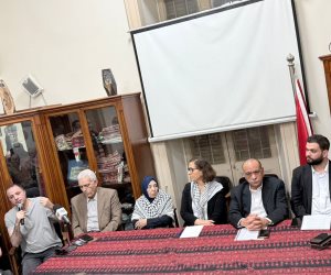 بحضور عدد من الأسري المبعدين ..اتحاد المرأة الفلسطينية بالقاهرة :إعدام الأسري محاولة يائسة لكسر صمود الفلسطينيين وإنتهاك جسيم للقانون الدولي 