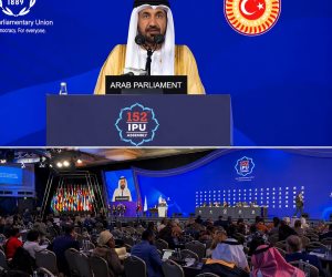 رئيس البرلمان العربي من اسطنبول: أي مسار تفاوضي لا يشمل دول الخليج العربي يظل قاصراً