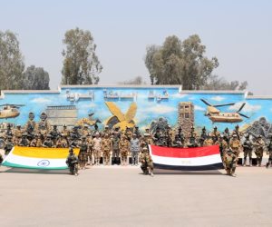 ختام فعاليات التدريب المصرى الهندى المشترك " إعصار- 4 "