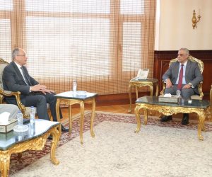 وزير الدولة للإنتاج الحربي يلتقي رئيس هيئة الرقابة على الصادرات والواردات