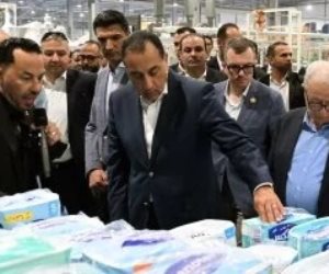 رئيس الوزراء يفتتح مصنع مودرن هايجينك للمنتجات الورقية باستثمارات 100 مليون دولار