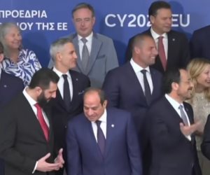 الرئيس السيسى من قبرص: أزمات منطقتنا لا تقف عند حدودها بل تمتد لتطال الجميع