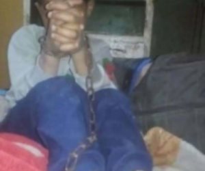 كشف ملابسات قيام أحد الأشخاص بتقييد نجله بسلسلة حديدية داخل أحد المنازل بالشرقية