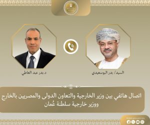 وزير الخارجية ونظيره العماني يؤكدان ضرورة الحفاظ على حرية الملاحة الدولية