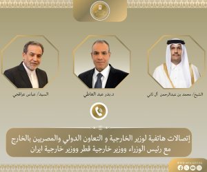 وزير الخارجية يبحث مع نظيره الإيرانى ورئيس وزراء قطر استدامة اتفاق وقف إطلاق النار