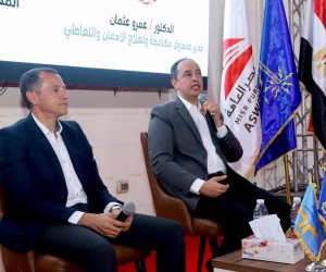 محافظ أسوان ومدير صندوق مكافحة الإدمان يشهدان فعالية لرفع الوعي بخطورة تعاطي المواد المخدرة