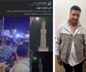 إيداع المتهم بإلقاء حجارة على المارة من فوق مئذنة بالدقهلية بمصحة نفسية