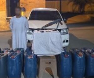 ضبط 8 أطنان سولار قبل بيعها بالسوق السوداء بأسوان والأقصر