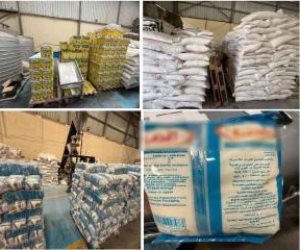 ضبط مصنع لتعبئة المواد الغذائية مجهولة المصدر قبل بيعها بالأسواق في الشرقية