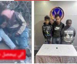 أمن الإسكندرية يضبط 3 أشخاص يتعاطون المواد المخدرة داخل قطعة أرض 