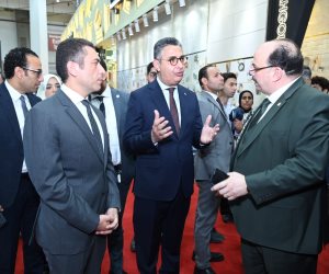 وزير التموين  يفتتح فعاليات الدورة الـ18 لمعرض “سيراميكا ماركت & هوميكس”