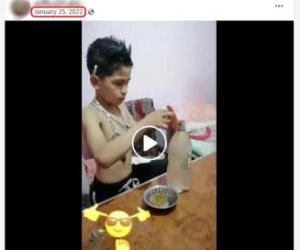 ضبط شخص لإعادة نشر فيديو قديم لطفل يتعاطى المخدرات بزعم حدوثه في مصر