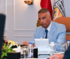 محافظ جنوب سيناء يبحث المخطط الاستراتيجي لمدينة طابا ويستعرض فرصها الاستثمارية (صور) 