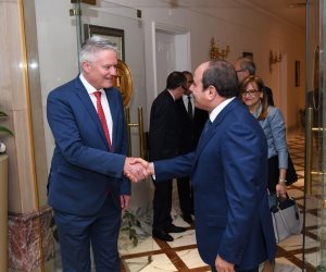 الرئيس السيسي يستقبل الأمين العام لمنظمة التعاون الاقتصادي والتنمية 
