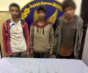 ضبط 3 عاطلين لتعاطي المخدرات أسفل كوبري مشاة بشبرا الخيمة وترويجها