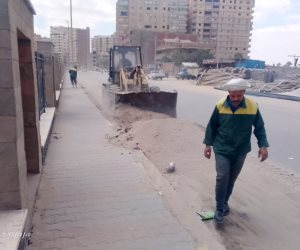 محافظة الجيزة: رفع 1400 طن مخلفات صلبة بالمريوطية وطريق اللبيني ناهيا
