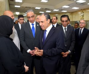 وزير الخارجية يعيد افتتاح مكتب تصديقات أحمد عرابي بالمهندسين عقب رفع كفاءته