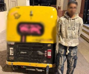ضبط قائد «توك توك» اصطدم بفتاة ولاذ بالفرار بالإسكندرية
