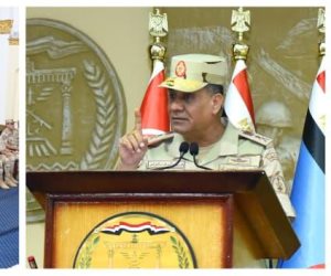 الفريق أشرف سالم زاهر يلتقى عدداً من مقاتلي المنطقة الجنوبية العسكرية