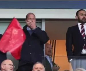 حضور مصري يخطف الأنظار بجوار الأمير ويليام في قبل نهائى الدوري الأوروبي