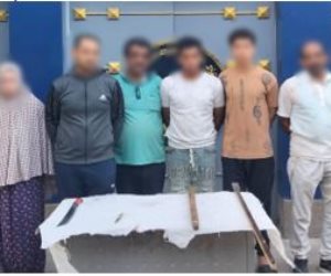أمن بنى سويف يضبط طرفى مشاجرة بإستخدام أسلحة بيضاء وعصى خشبية