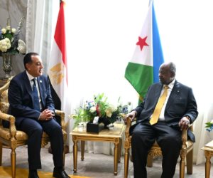 الرئيس الجيبوتى يستقبل رئيس الوزراء الدكتور مصطفى مدبولى