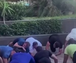 فيديو جديد للرئيس الفرنسي إيمانويل ماكرون خلال ممارسته الرياضة في الإسكندرية