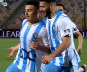 بيراميدز يتقدم على زد 1-0 فى الشوط الأول بنهائى كأس مصر