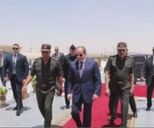 الرئيس السيسى يتفقد مقر القيادة الاستراتيجية بالعاصمة الجديدة