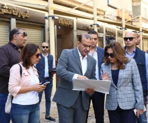 وزيرة التنمية المحلية والبيئة تتفقد أعمال تطوير المرحلة الثانية من سوق العتبة بمحافظة القاهرة