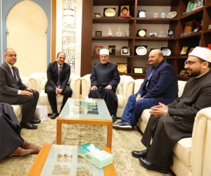 مفتي الجمهورية يستقبل نائب رئيس هيئة الرقابة النووية والإشعاعية لبحث تعزيز التعاون المشترك