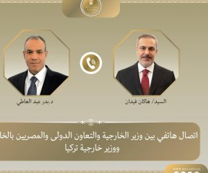وزير الخارجية يبحث هاتفياً مع نظيره التركي جهود خفض التصعيد الإقليمي