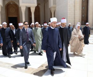 وزير الأوقاف يبحث تطوير العمل الدعوي والإداري مع مديري المديريات بمسجد مصر بالعاصمة الجديدة