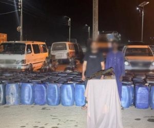 ضبط 4 متهمين بحيازة كميات من السولار لبيعها بالسوق السوداء في الأقصر وأسوان