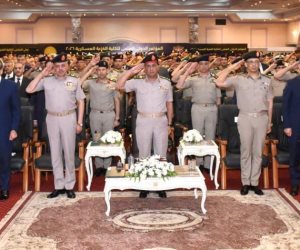 وزير الدفاع  يشهد افتتاح المؤتمر العلمى الدولى السنوى للكلية الفنية العسكرية (فيديو)