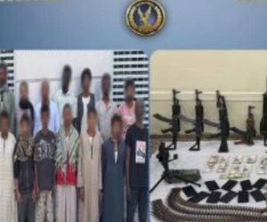 معركة الجبال تنتهي بسقوط “مافيا الذهب”.. الأمن يضبط أسلحة ثقيلة وشابو بملايين الجنيهات في قنا