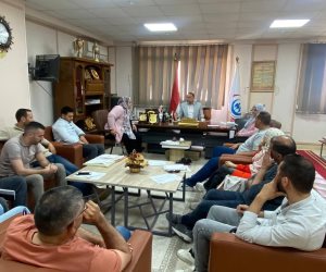 وكيل الصحة بشمال سيناء يترأس اجتماعًا موسعًا لرفع درجة الجاهزية بالمنشآت الطبية استعدادًا لعيد الأضحى (صور) 