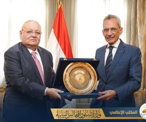 وزير شئون المجالس النيابية يستقبل رئيس مجلس الدولة لبحث آليات التعاون المشترك