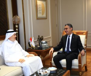 وزير التموين يبحث مع رئيس التنفيذي للمؤسسة الدولية الإسلامية لتمويل التجارة تعزيز التعاون في مجالات الأمن الغذائي وتمويل التجارة