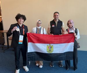 بعثة مكتبة الإسكندرية تقتنص عدد من جوائز مسابقة المعرض الدولي للعلوم والهندسة بولاية أريزونا 