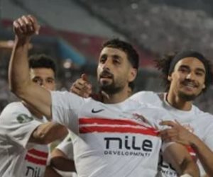 الزمالك يتقدم على اتحاد العاصمة بهدف الدباغ فى الشوط الأول