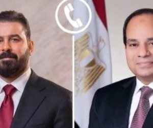 الرئيس السيسى يهنئ رئيس وزراء العراق علي فالح الزيدي بمناسبة توليه مهام منصبه