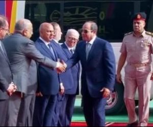لحظة وصول الرئيس السيسى إلى مقر افتتاح مشروع الدلتا الجديدة التنموى.. فيديو