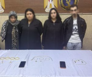 ضبط تشكيلين عصابيين بالقاهرة تخصص نشاطهما في سرقة المشغولات الذهبية