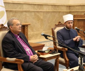 وزير الأوقاف يستقبل وفد الهيئة القبطية الإنجيلية بمسجد مصر الكبير للتهنئة بالأضحى المبارك