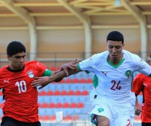 منتخب الناشئين يتأخر أمام المغرب بهدفين دون رد في الشوط الأول