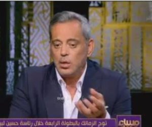 هاني رمزي: الزمالك بطل مستحق للدوري وترتيب المراكز النهائية “عادل” للجميع