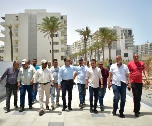  وزيرة الإسكان تتابع موقف تنفيذ عدد من المشروعات بمدينة العلمين الجديدة والقرى السياحية