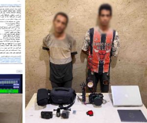 ضبط لصيْن سرقا حقيبة من سيارة معطلة بالقليوبية بعد كشفهما عبر السوشيال ميديا