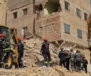 ارتفاع حصيلة ضحايا انهيار مبنى سكنى فى مدينة فاس بالمغرب إلى 15 قتيلا